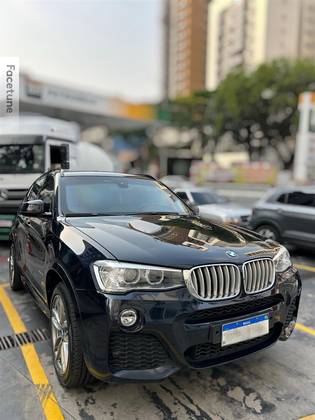 BMW X3 3.0 35I M SPORT 4X4 24V GASOLINA 4P AUTOMÁTICO BMW X3 3.0 35I M SPORT 4X4 24V GASOLINA 4P AUTOMÁTICO